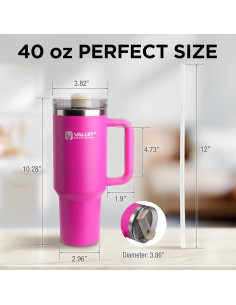 Taza de Acero Inoxidable Valley Sportsman 1.2L Doble Pared 2