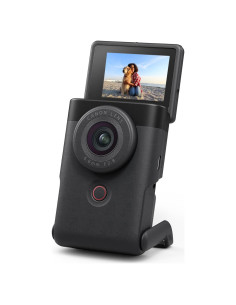 Cámara Canon PowerShot V10 Compacta 4K con Soporte Negro