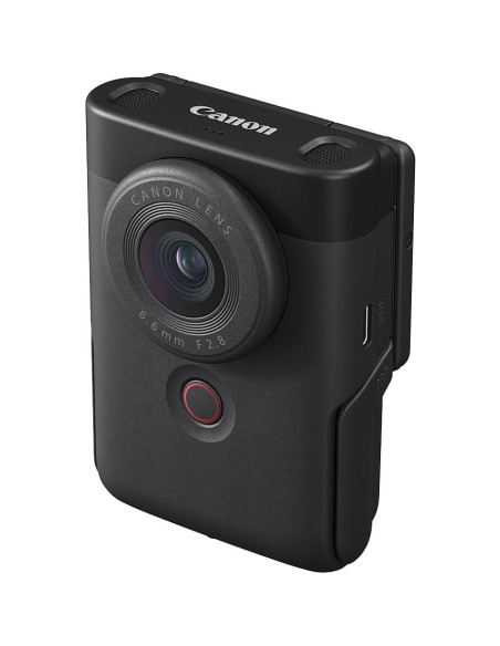 Cámara Canon PowerShot V10 Compacta 4K con Soporte Negro