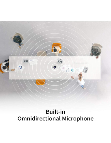 Cámara de Reuniones j5create JVCU360 1080P con Micrófono