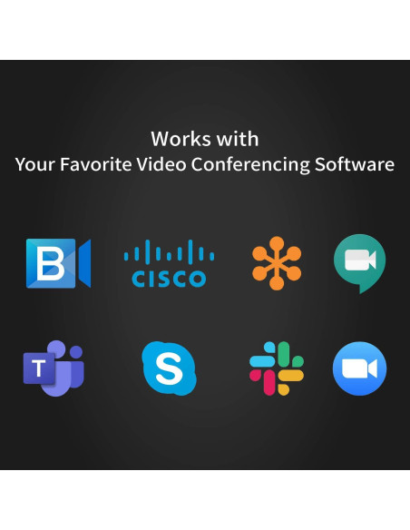 Cámara de Reuniones j5create JVCU360 1080P con Micrófono