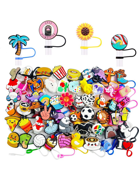 20 Cubiertas de Pajitas Yaveron para Tazas Stanley 0.4 cm