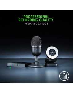 Micrófono USB Razer Seiren Mini Compacto Negro Renovado 2