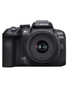 Cámara sin Espejo Canon EOS R10 Kit RF-S18-45mm 24.2MP 4K