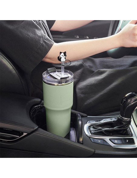 20 Cubiertas de Pajitas Yaveron para Tazas Stanley 0.4 cm