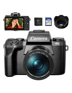 Cámara Digital Saneen S05 64MP 4K con Pantalla Táctil y WiFi