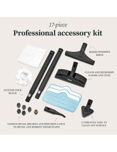 Limpiador a Vapor Dupray Neat 17 Piezas - Sin Químicos 2