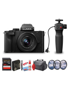 Cámara sin Espejo Panasonic Lumix G100D 4K con Lente 12-32mm