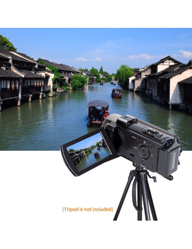 Cámara Digital Kicteck 604s Full HD 1080P 24MP Zoom 16X