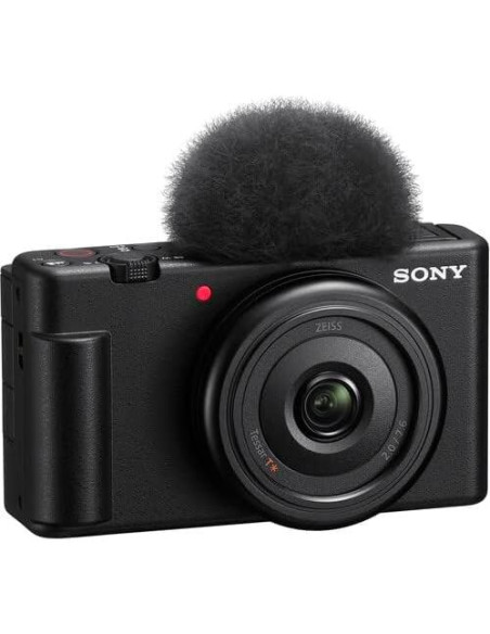 Cámara de Vlogging Sony ZV-1F Negra + Accesorios Completo Cámara de Vlogging Sony ZV-1F Negra + Accesorios Completo