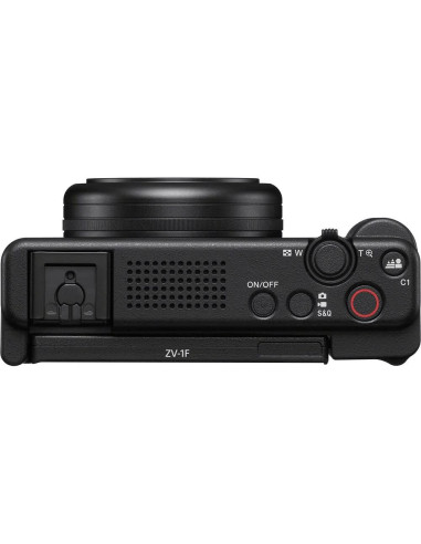 Cámara de Vlogging Sony ZV-1F Negra + Accesorios Completo