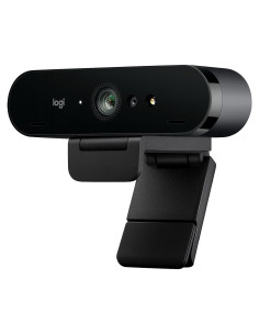 Webcam Logitech BRIO Ultra HD 4K Negro - Enfoque Automático