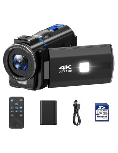 Cámara de Video Camcorder 4K 30fps CAMWORLD AC11 con IR