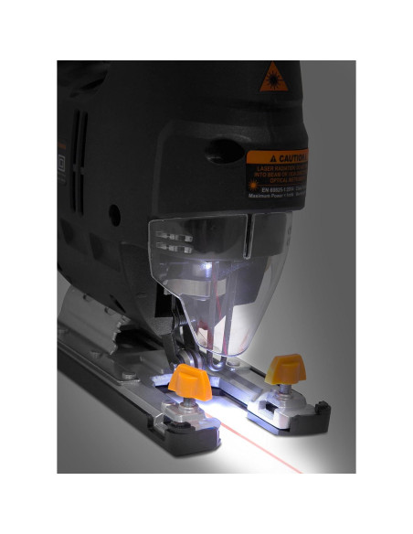 Sierra de Vaivén WEN 33606 6.6A con Luz LED y Láser