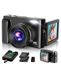 Cámara Digital 4K Duluvulu DC101 48MP Pantalla 3"