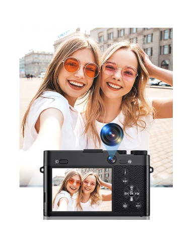 Cámara Digital ToAuite DC205X 5K 30FPS 64MP Zoom 6X