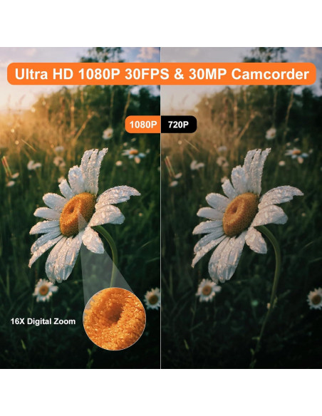 Cámara de Video Ordro HDV-V12 1080P Infrarroja con 16GB Cámara de Video Ordro HDV-V12 1080P Infrarroja con 16GB