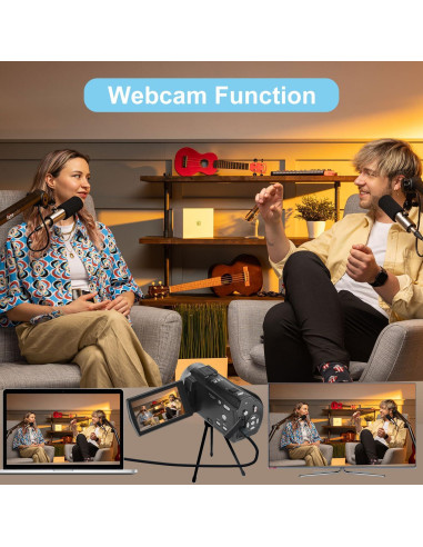 Cámara de Video Ordro HDV-V12 1080P Infrarroja con 16GB