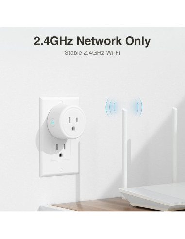 Enchufe Inteligente GHome WP3 Wi-Fi Control Remoto Alexa