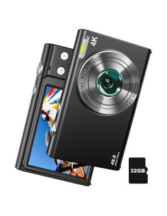 Cámara Digital 4K IGXHAVIZ DC402 48MP Compacta con Zoom 16X