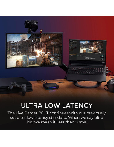 Tarjeta de Captura AVerMedia Live Gamer Bolt 4K60 HDR