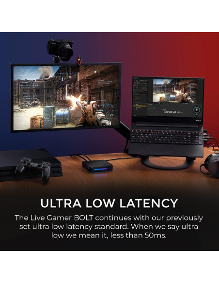 Tarjeta de Captura AVerMedia Live Gamer Bolt 4K60 HDR