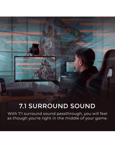 Tarjeta de Captura AVerMedia Live Gamer Bolt 4K60 HDR