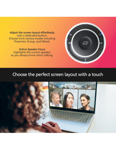 Cámara de Videoconferencia Ricoh Meeting 360 - 360 AI