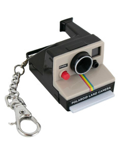 Cámara Polaroid Miniatura Llavero Clásica 3.18x5.08cm 2