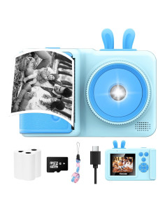 Cámara Instantánea para Niños YINOCHE KC5 1080P Azul