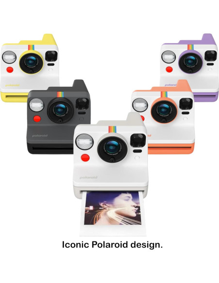 Cámara Instantánea Polaroid Now 3ra Generación + 8 Películas i-Type Color