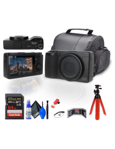 Cámara Digital Ricoh GR III HDF 24.2MP + Accesorios Completo