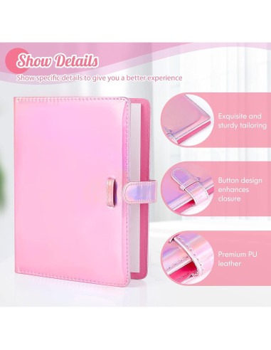 Álbum de Fotos Ablus 256 Bolsillos Rosa Mágico para Instax