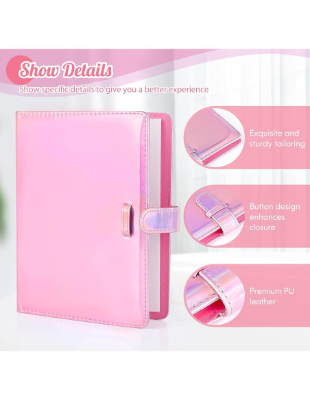 Álbum de Fotos Ablus 256 Bolsillos Rosa Mágico para Instax