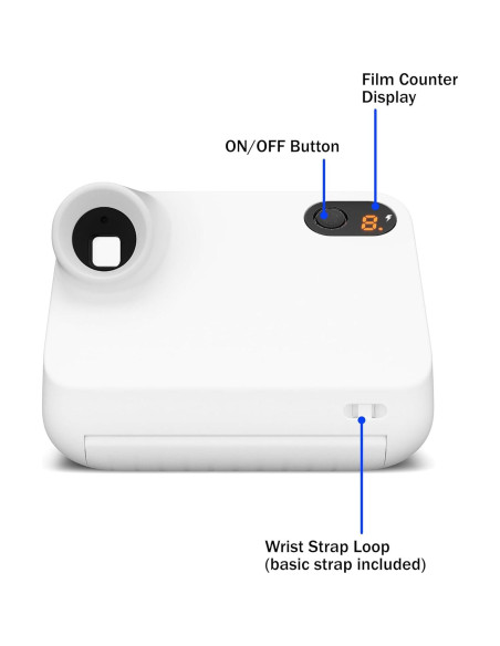 Cámara Instantánea Polaroid Go Generación 2 Set Inicio Blanco con 32 Películas