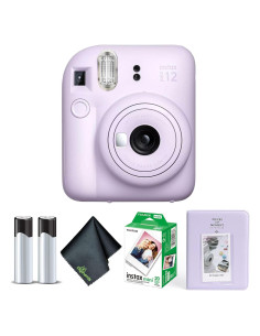 Cámara Instantánea Fujifilm Instax Mini 12 Púrpura + 20 Hojas