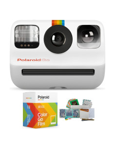 Cámara Instantánea Polaroid GO Blanca + Película Doble + Kit
