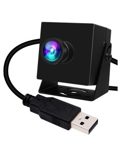 Cámara USB ELP 12MP Gran Angular 1080P 120fps para PC