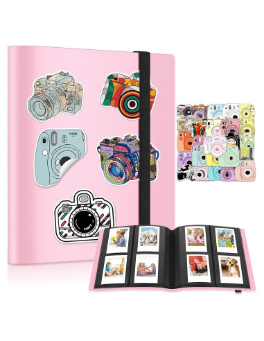 Álbum de Fotos Ablus Rosa 160 Bolsillos para Instantáneas