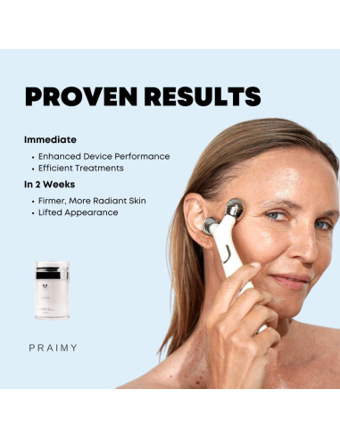 Gel Conductivo Premium Praimy GLOW ROSE 93.4g para Facial