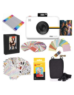 Cámara Digital Kodak Step Touch 13MP + Impresora Instantánea