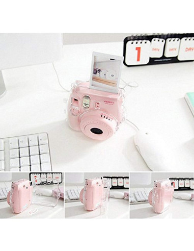 Funda de Cámara de Cristal CAMSIR para Fujifilm Instax Mini 8/9
