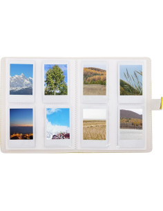 Álbum de fotos Hapeper 128 bolsillos para Fujifilm Instax Mini 2