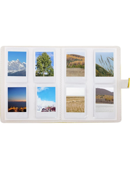 Álbum de fotos Hapeper 128 bolsillos para Fujifilm Instax Mini