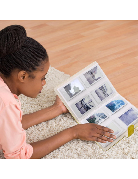 Álbum de fotos Hapeper 128 bolsillos para Fujifilm Instax Mini