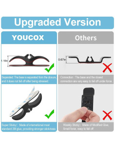 Organizador de Cables YOUCOX para Electrodomésticos 6 Piezas 2