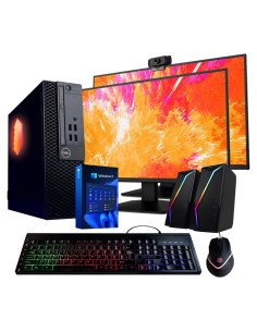 Computadora Dell Optiplex i5-8500 | 16GB RAM | 1TB SSD | Windows 11 Pro | Doble Monitor 24"