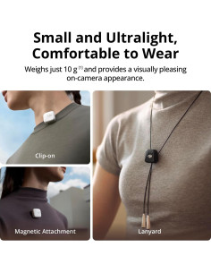 Micrófono Lavalier Inalámbrico DJI Mic Mini 1 TX 1 RX 2