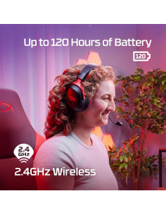 Auriculares Inalámbricos HyperX Cloud III con Micrófono 120h 2