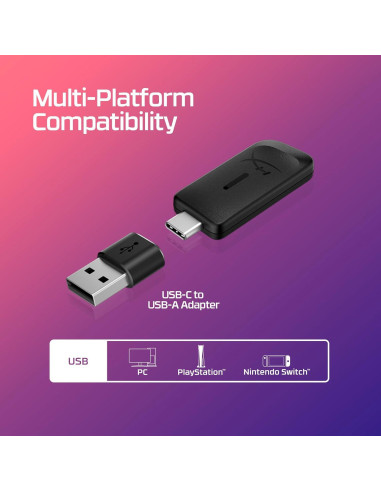 Auriculares Inalámbricos HyperX Cloud III con Micrófono 120h